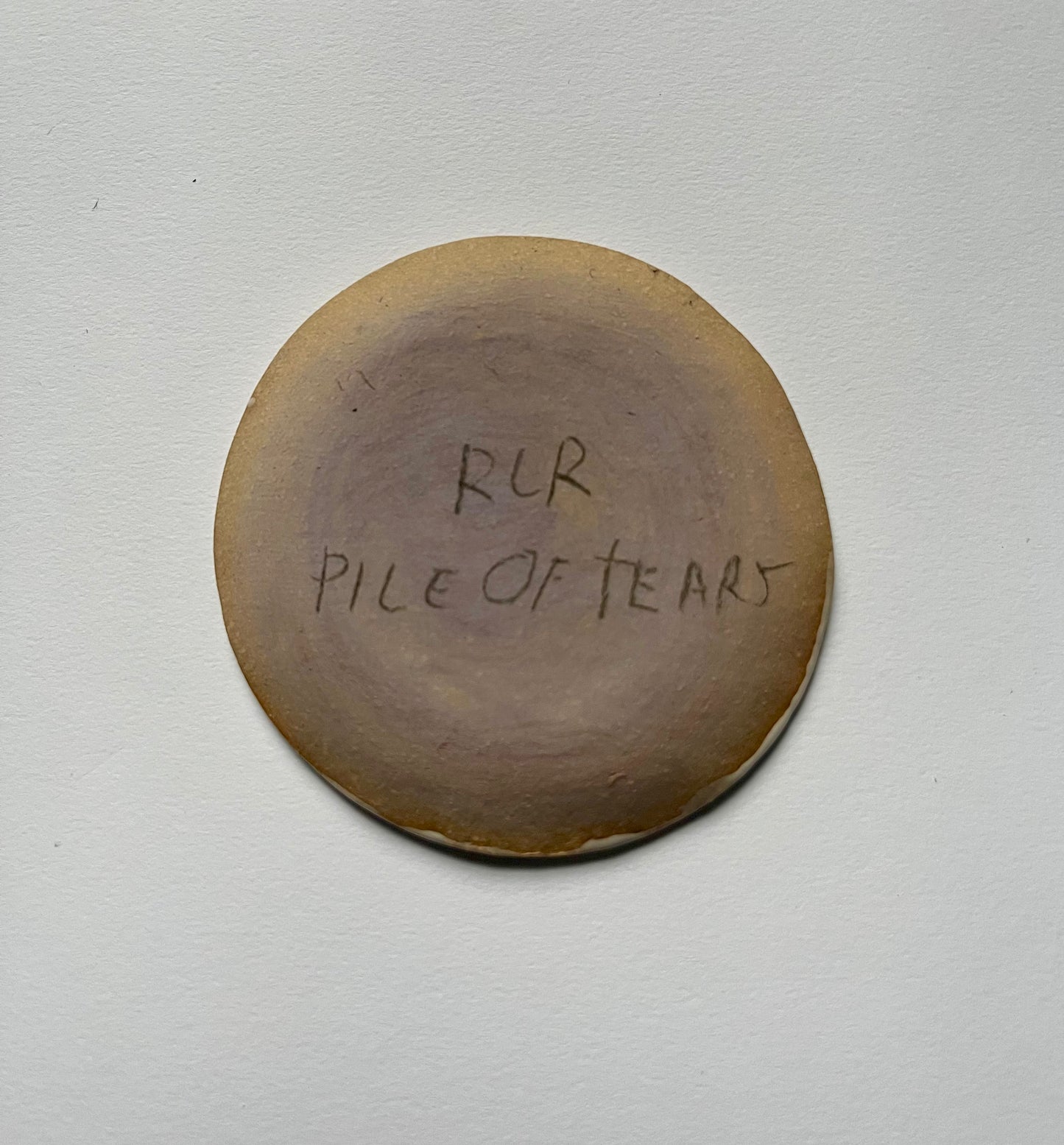 Drippy plate (Lavender)