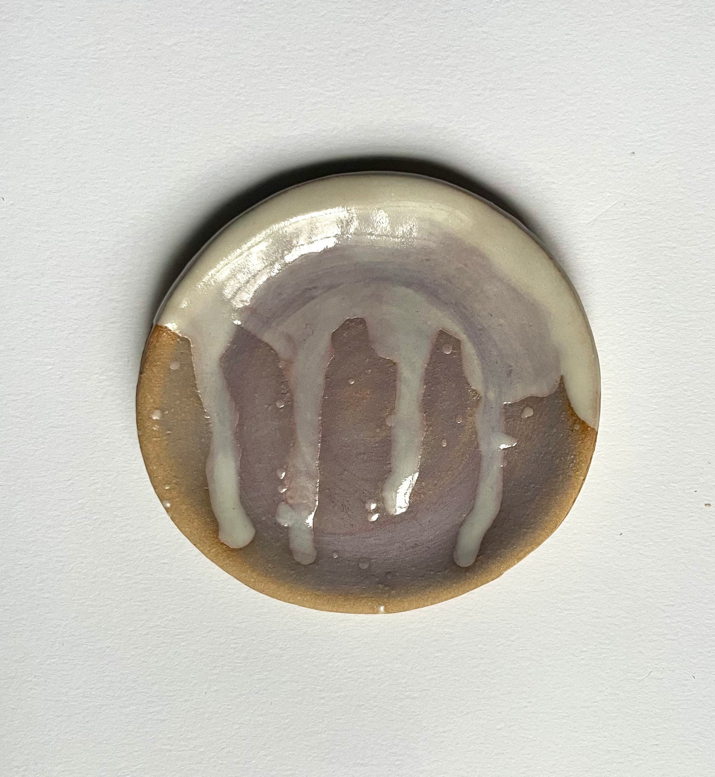 Drippy plate (Lavender)